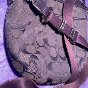 Coach purple crossbody